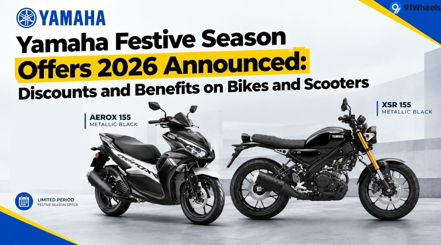 Yamaha Festive Season Offers 2026 Announced: Discounts and Benefits on Bikes and Scooters